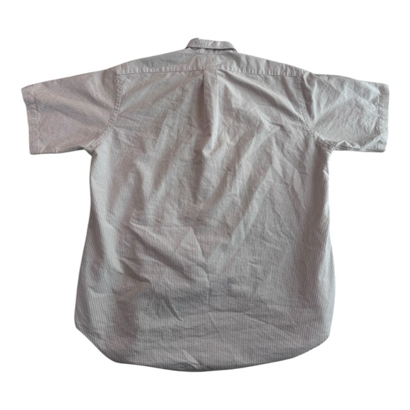 Ralph Lauren “Blake” Short Sleeve Button Down Pin Stripe Shirt - Picture 2 of 5